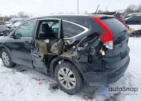 2012 Honda Cr-V Ex-L from USA, damaged, VIN 5J6RM4H78CL013323